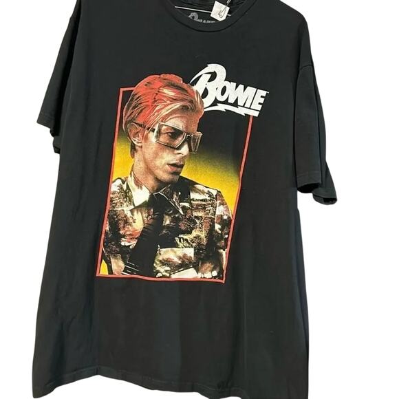 David Bowie Sunnis T-shirt Tee, Unisex Size XL / PTP 23” - Picture 3 of 7